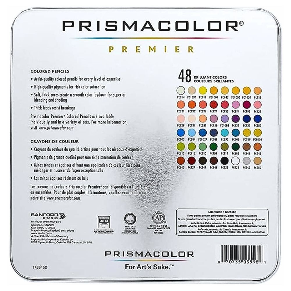 Prismacolor Premier Colored Pencils — For Art's Sake