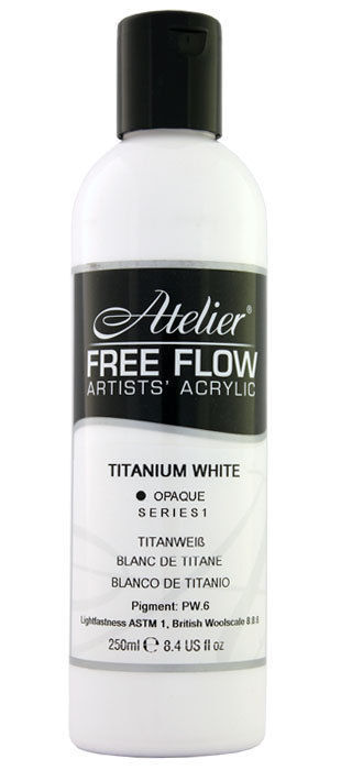 Atelier Artist Acrylic Series 1 80mL Titanium White Paint