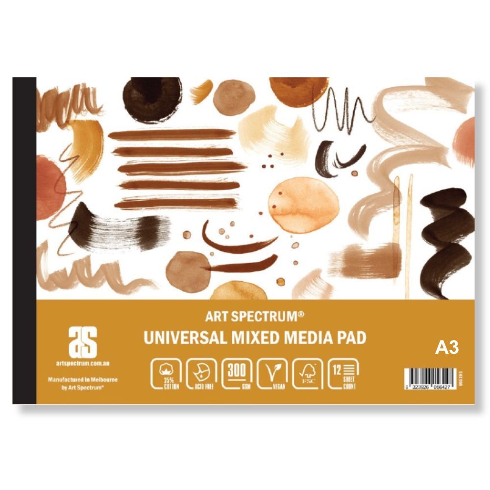 Mixed Media Art Pad A3 12 Sheets