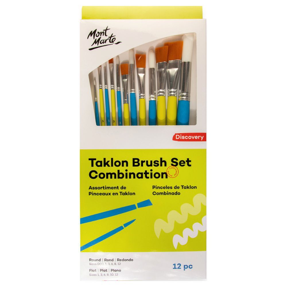 Mod Podge Taklon Bristles Brush Set