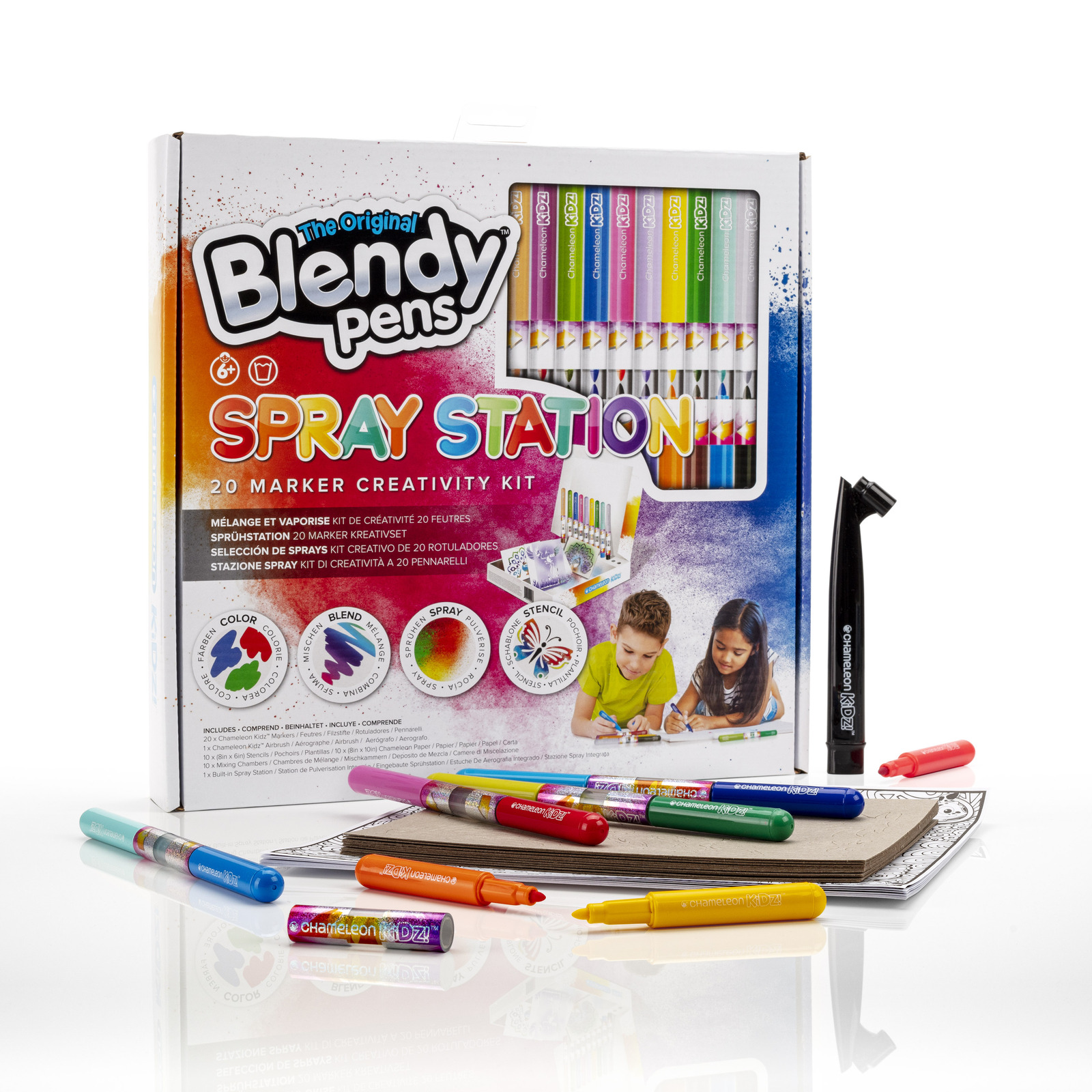 Chameleon Kidz - Art Portfolio 14 Marker Creativity Kit – Arts and Crafts  Supplies Online Australia