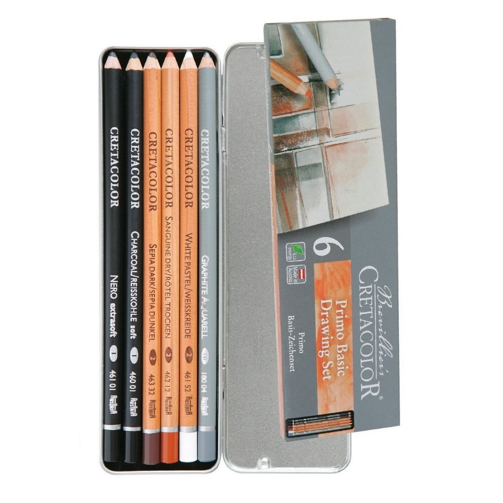 Sketching Media: Cretacolor Creativo Drawing Set (review)