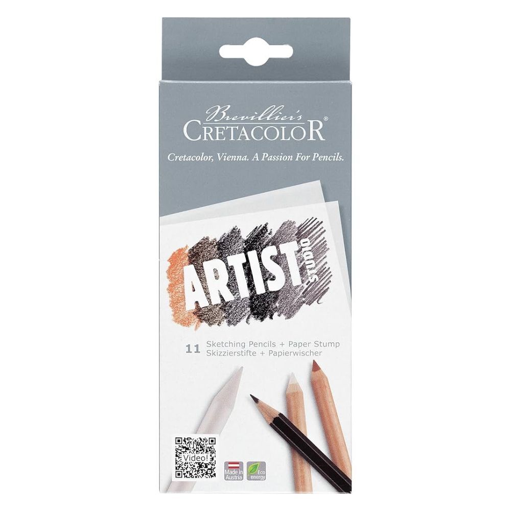 Sketching Media: Cretacolor Creativo Drawing Set (review)