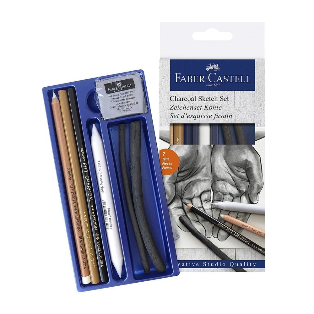 Faber Castell Soft Eraser, Eraser Charcoal Painting, Modeling Soft Clay