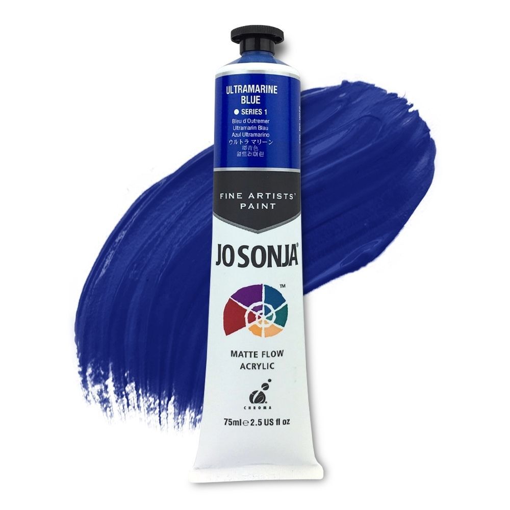 Jo Sonja Acrylic Paint 75ml S1 Ultramarine Blue
