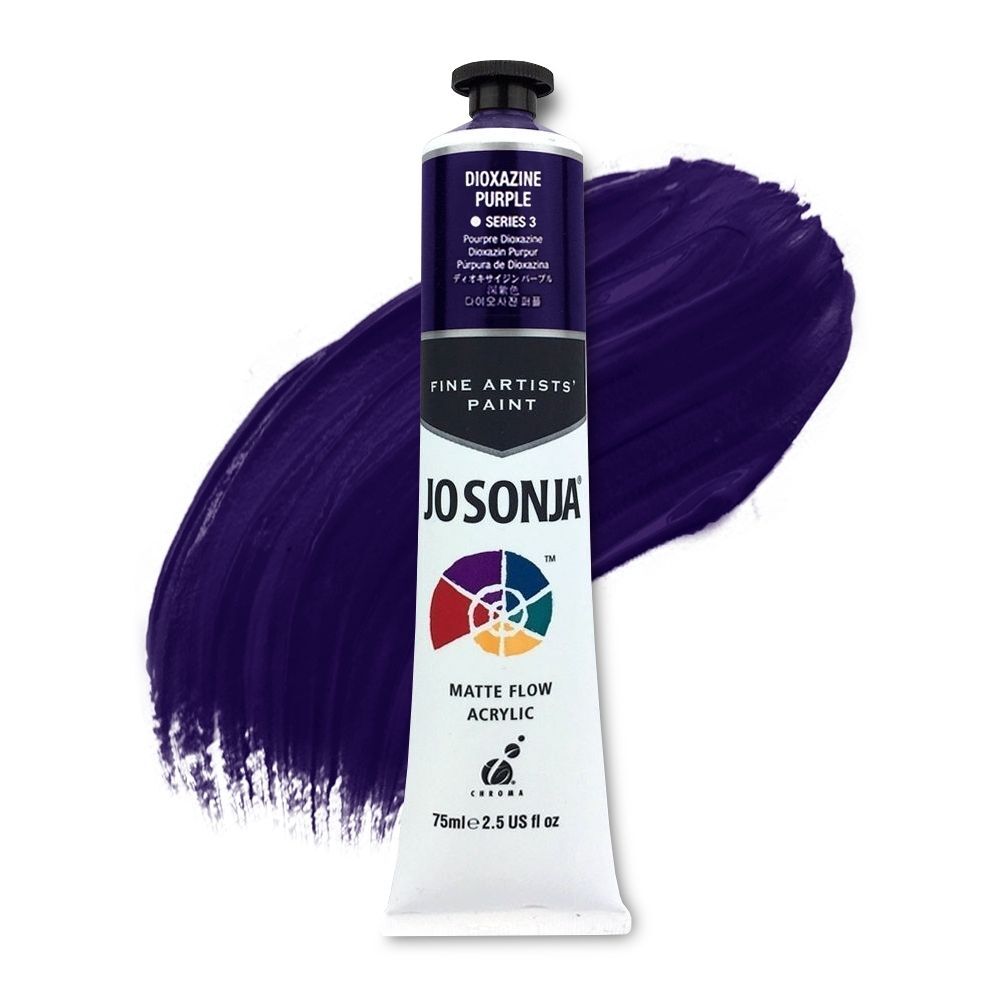 Chroma Atelier Interactive Artists Acrylic Dioxazine Purple 80 ml