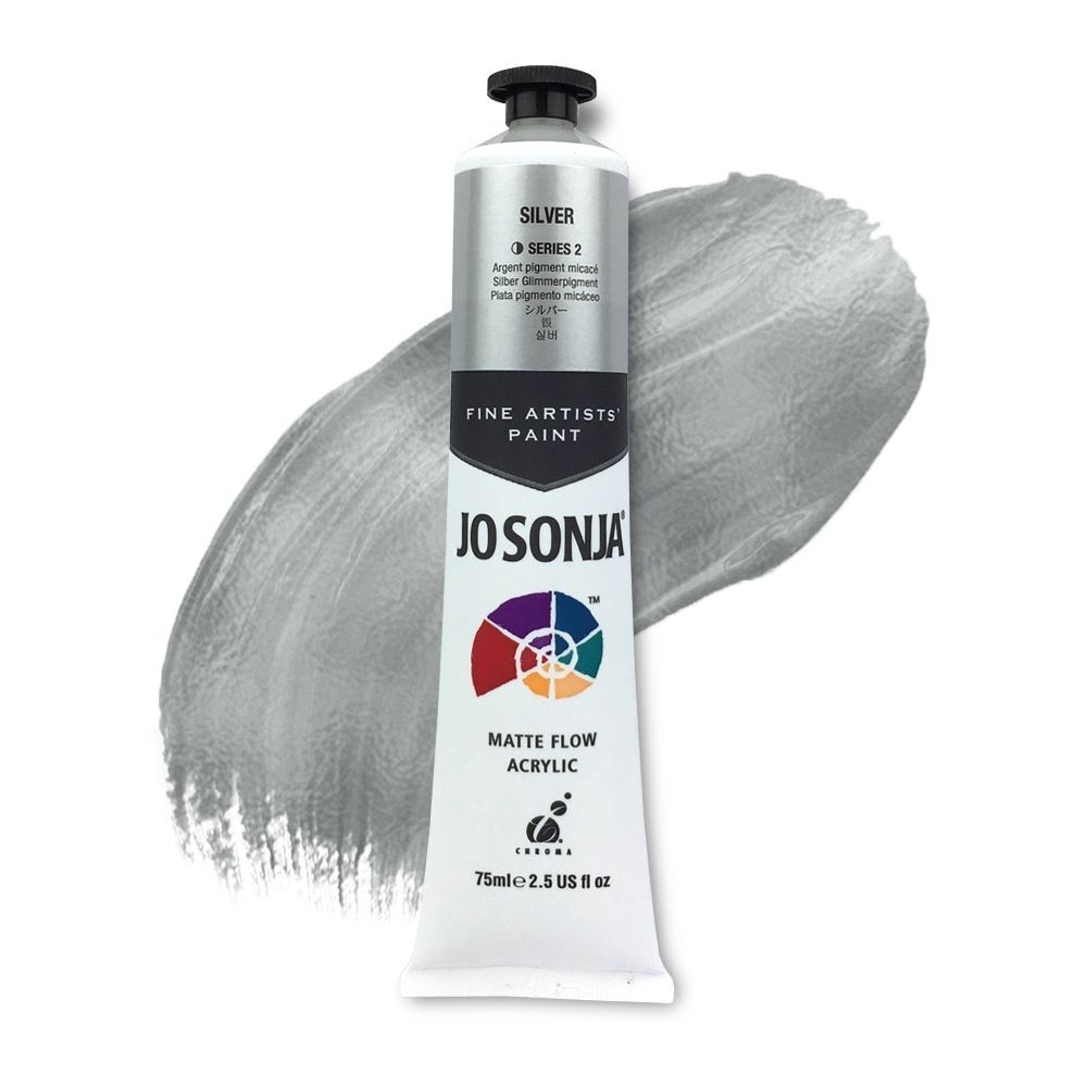 Jo Sonja Acrylic Paint 75ml S2 - Silver