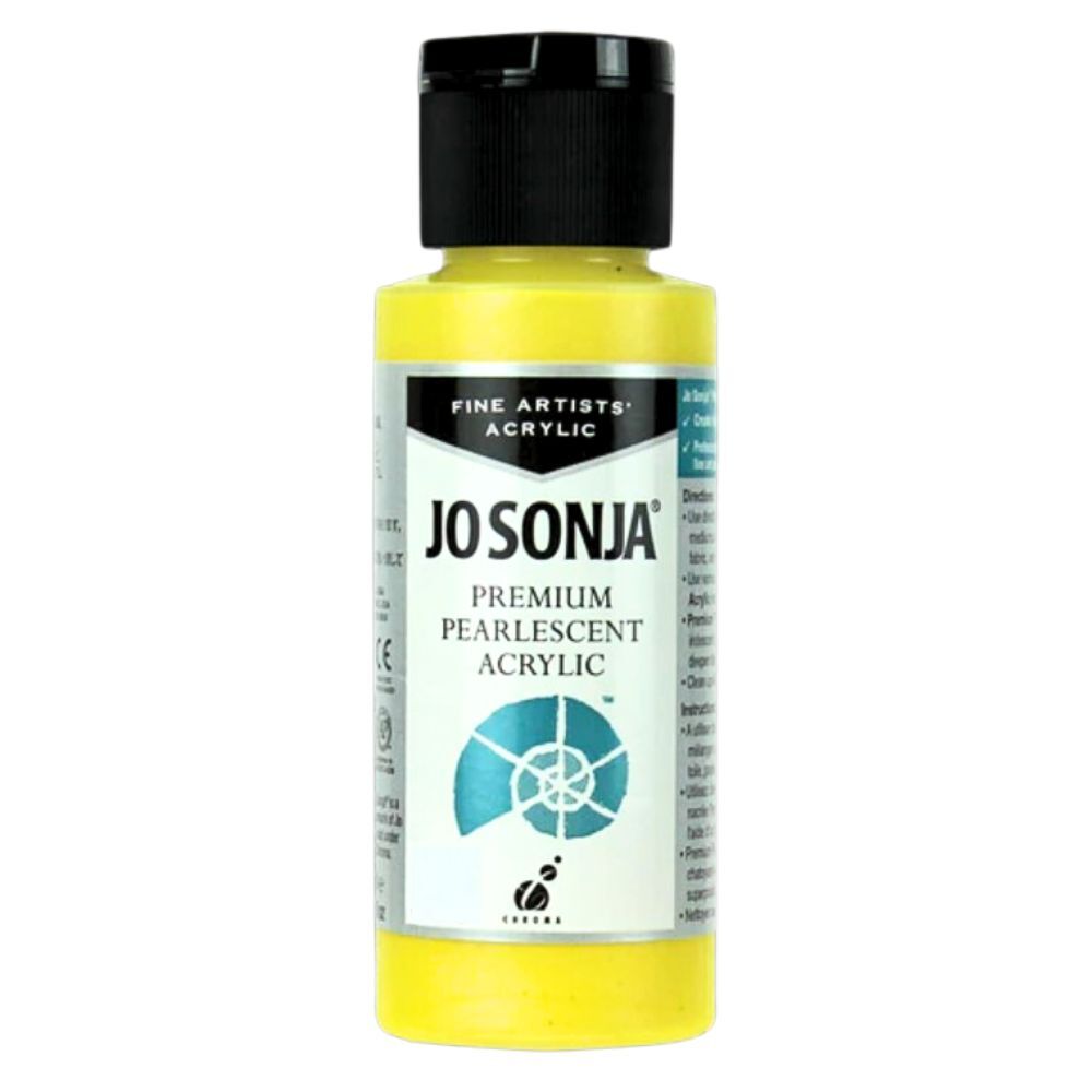 Jo Sonja's Premium Pearlescent Acrylic Paint - Blue - 60ml