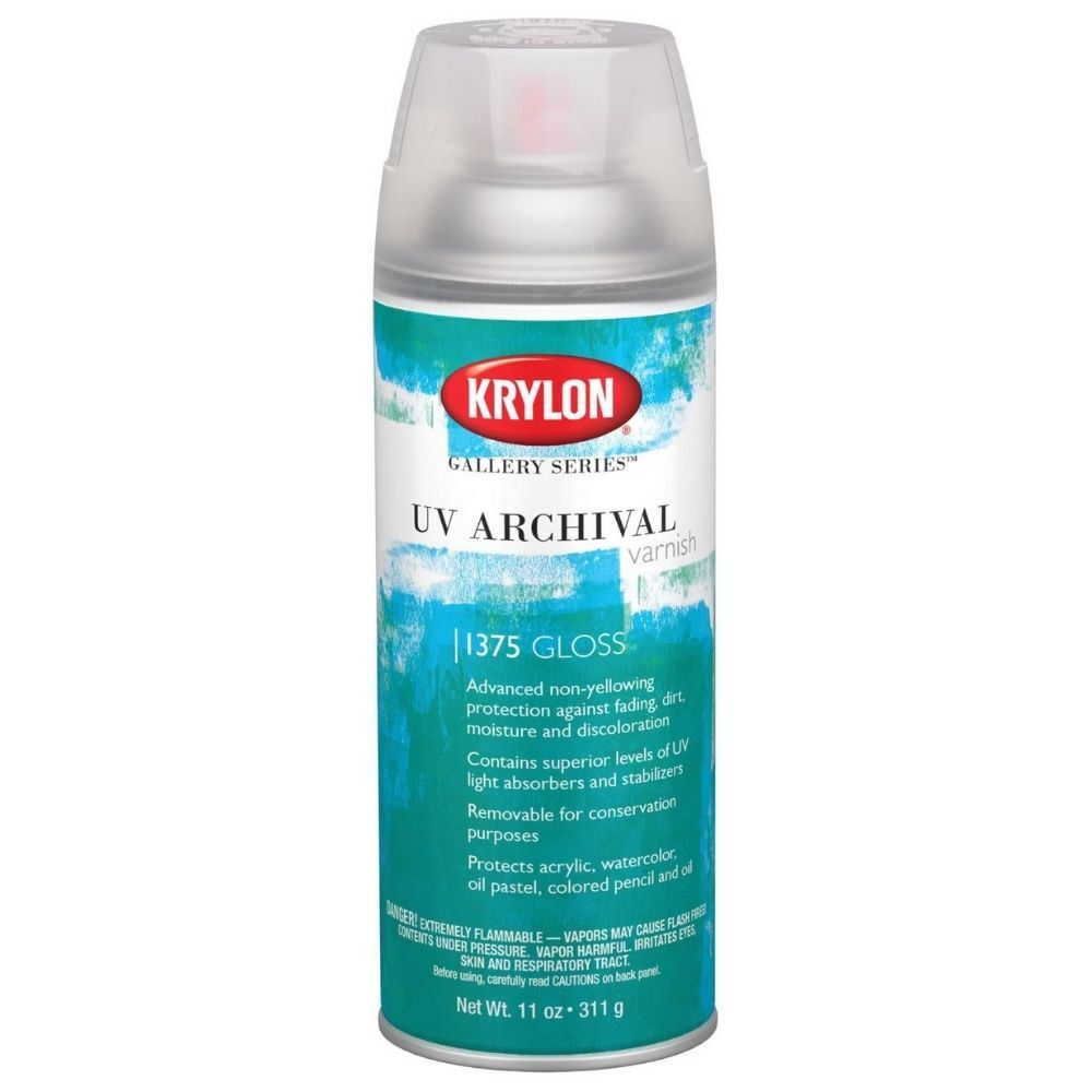 Krylon Spray UV Archival Gloss Varnish 311g
