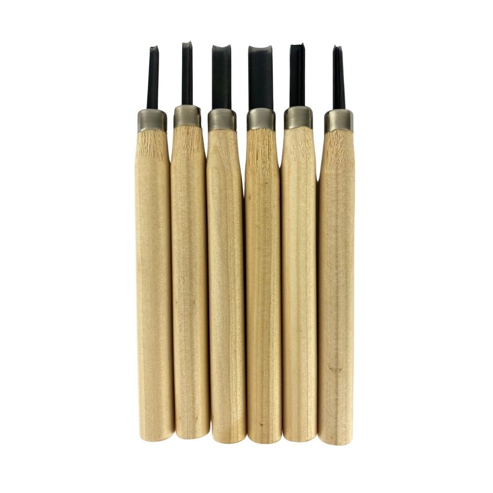 Linoleum Carving Tools 6pc - ss wholesale