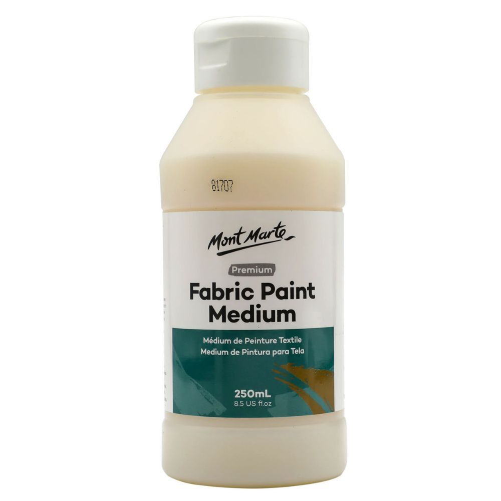 Mont Marte Fabric Paint Medium 250ml