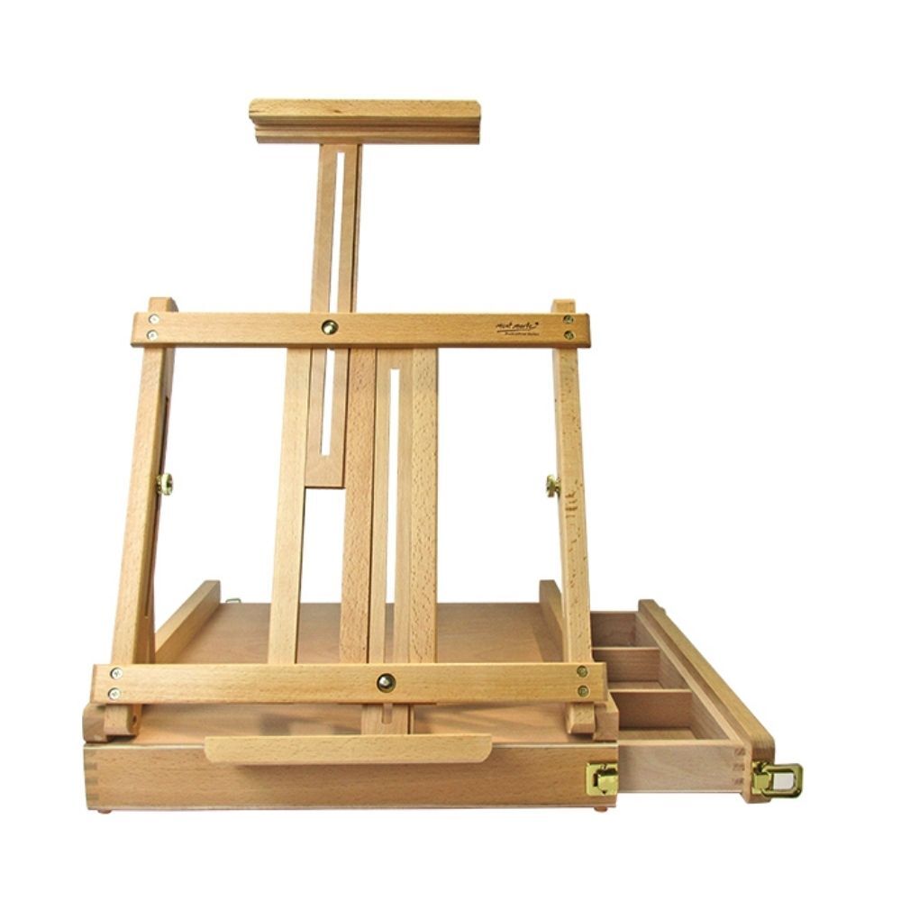 Mont Marte Tabletop Easels for Painting, Desk Box Easels for Kids  Adults&Artists,Beech Wood