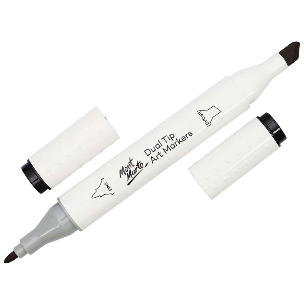 Mont Marte Dual Tip Alcohol Art Marker Black GY8