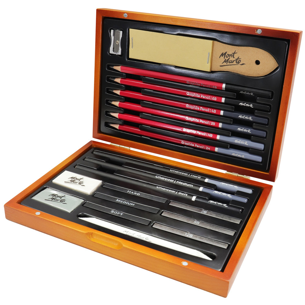 Mont Marte Sketch Drawing Set Signature 30pc – Mont Marte Global