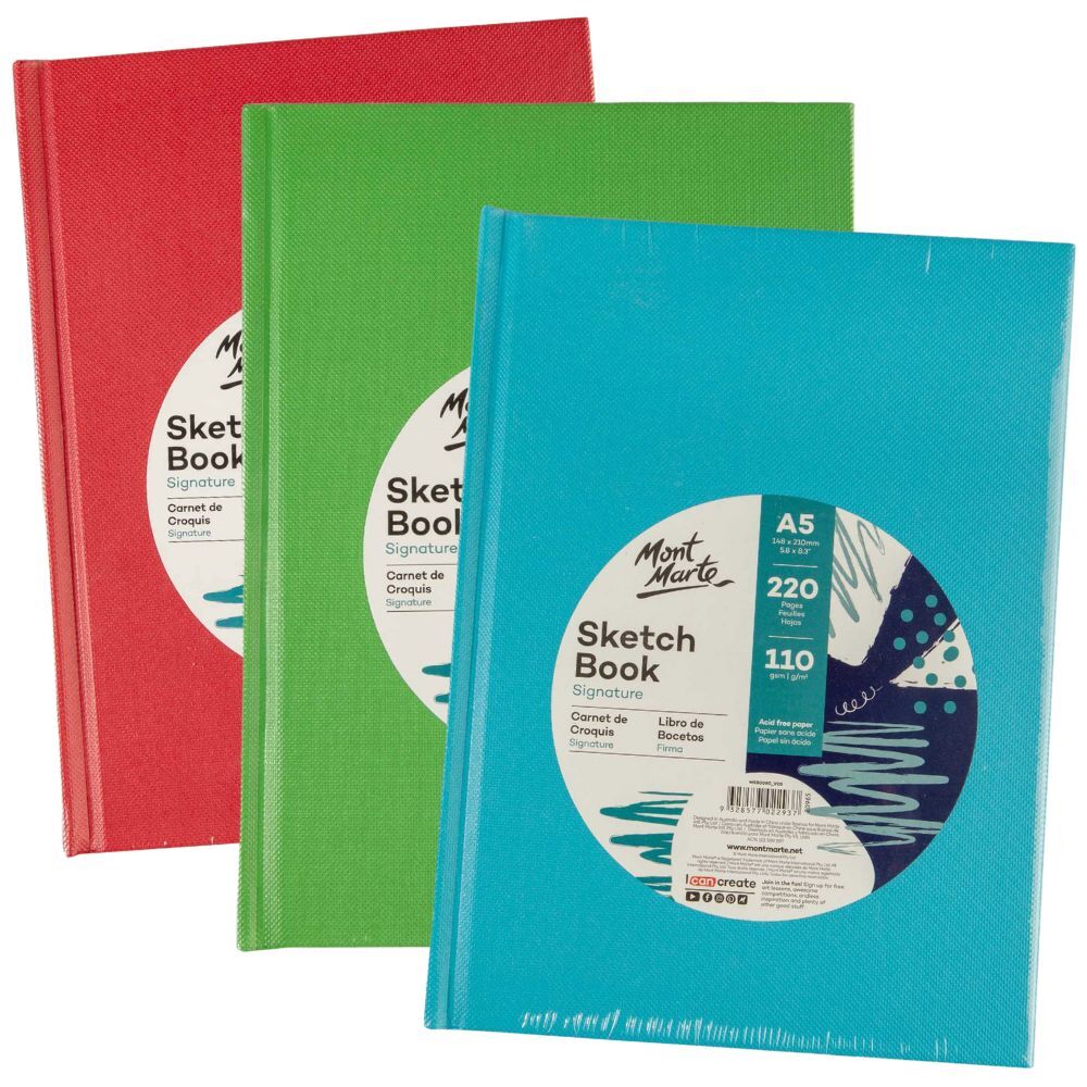 Guide to Mont Marte sketch books and papers – Mont Marte Global