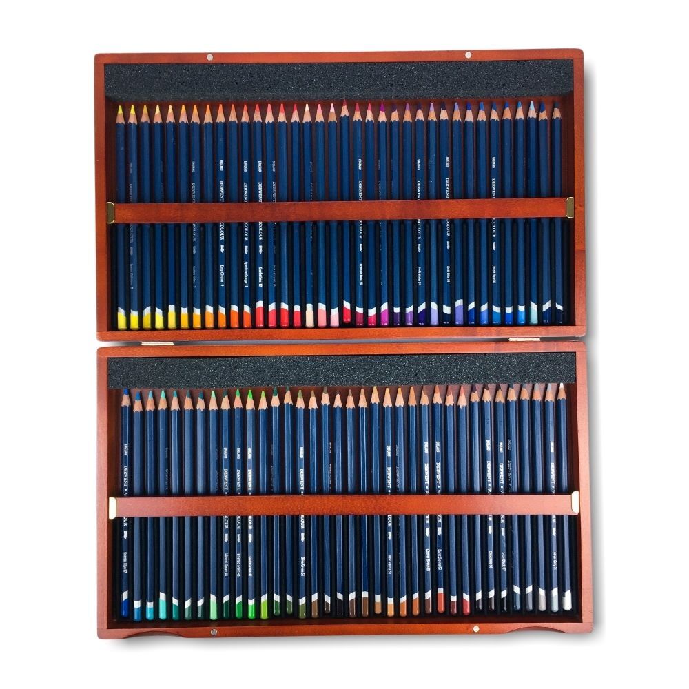Derwent Wooden Box Set - Watercolour Pencil 72pc