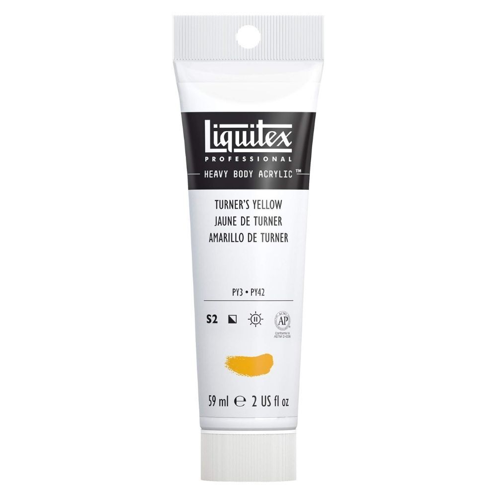 Liquitex Soft Body Acrylic Turners Yellow 59ml