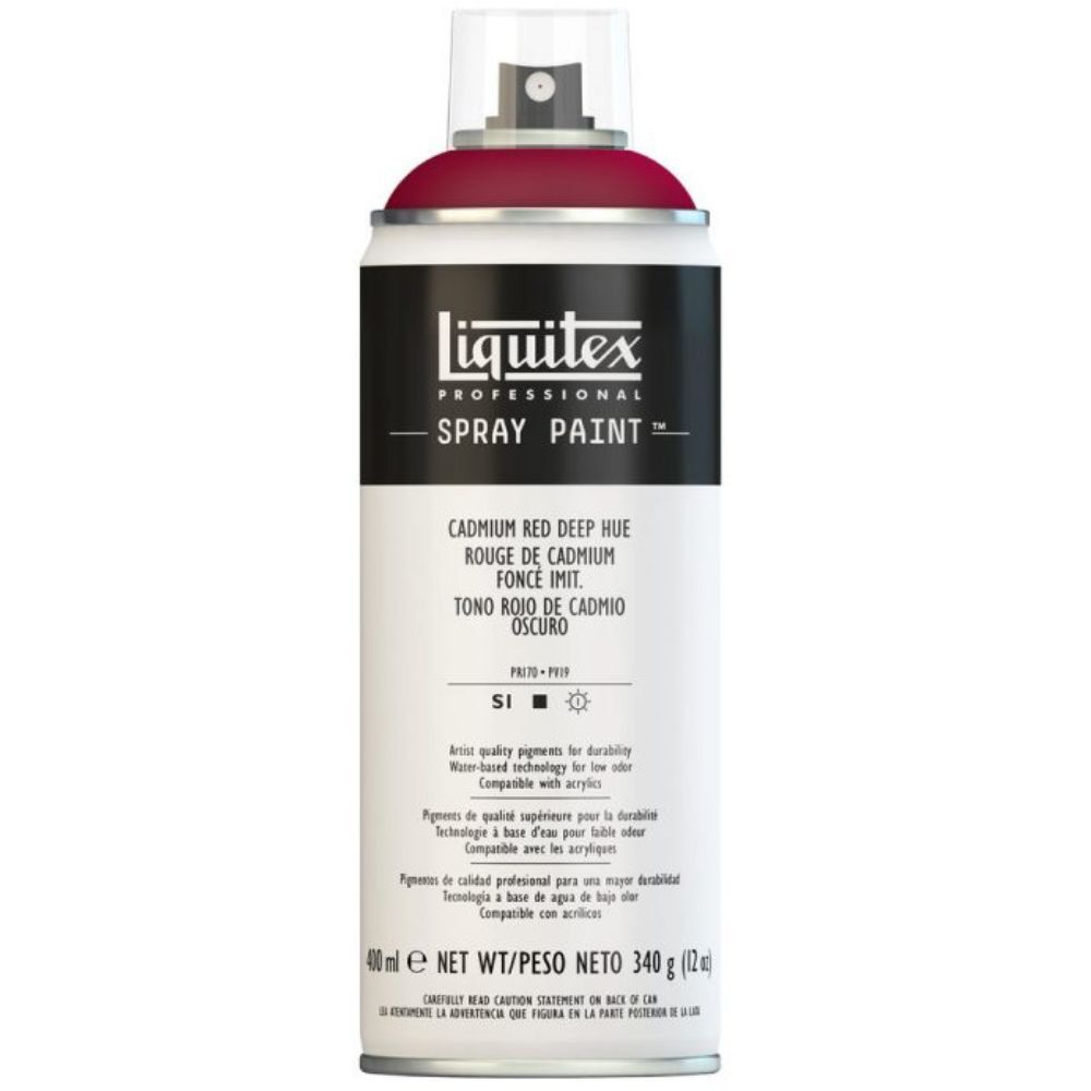 Liquitex 400ml Professional Acrylic Spray Paint - Cadmium ...