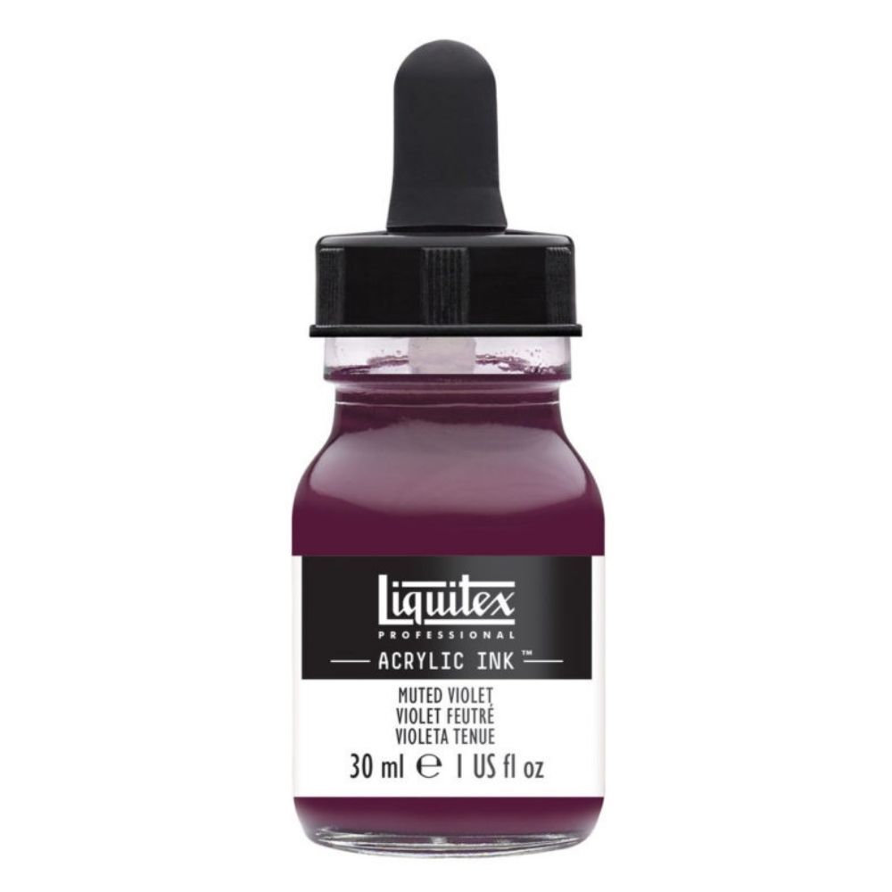 Liquitex : Professional : Acrylic Ink : 30ml : Muted Violet