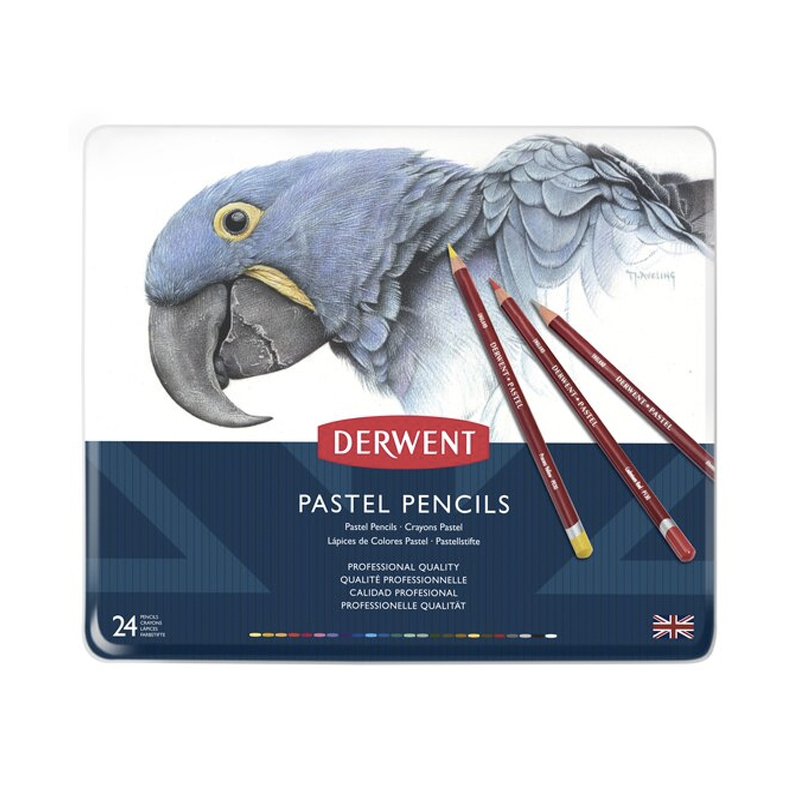 Pitt Pastel pencil, tin of 24