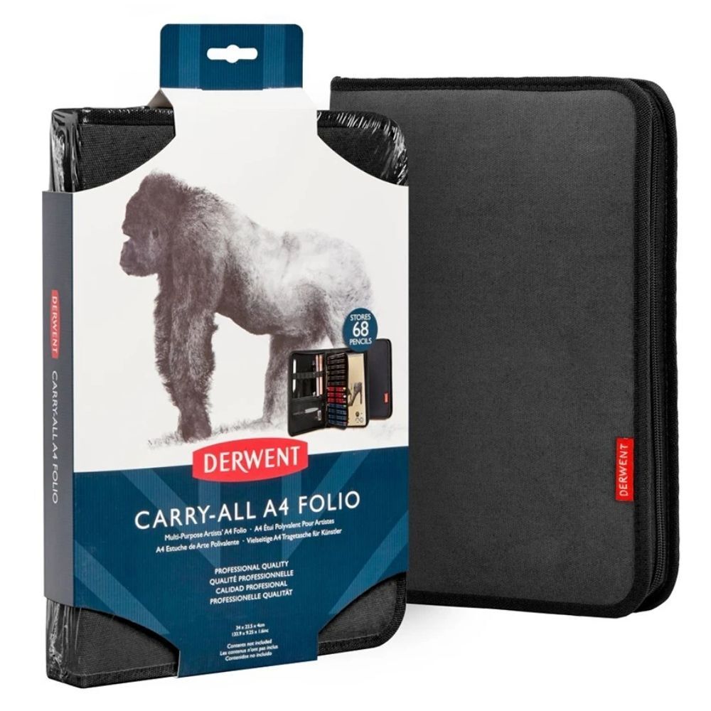 Derwent Carry All Folio Black