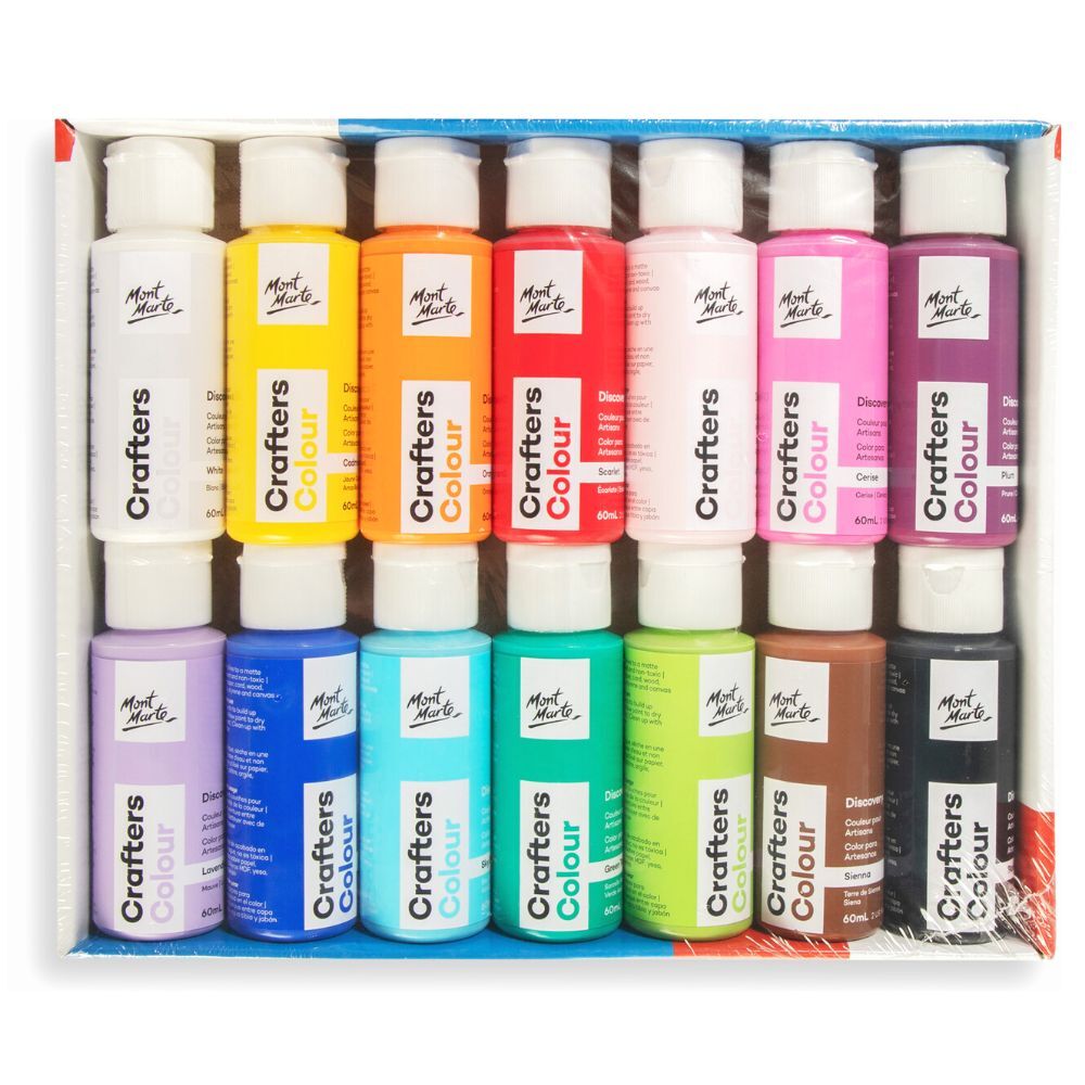 Plus Color Craft Paint, Light Grey, 60 ml, 1 Bottle