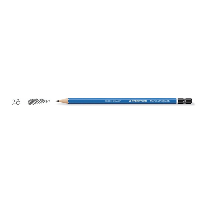 Staedtler - Mars Lumograph - Matte Black Graphite Pencils