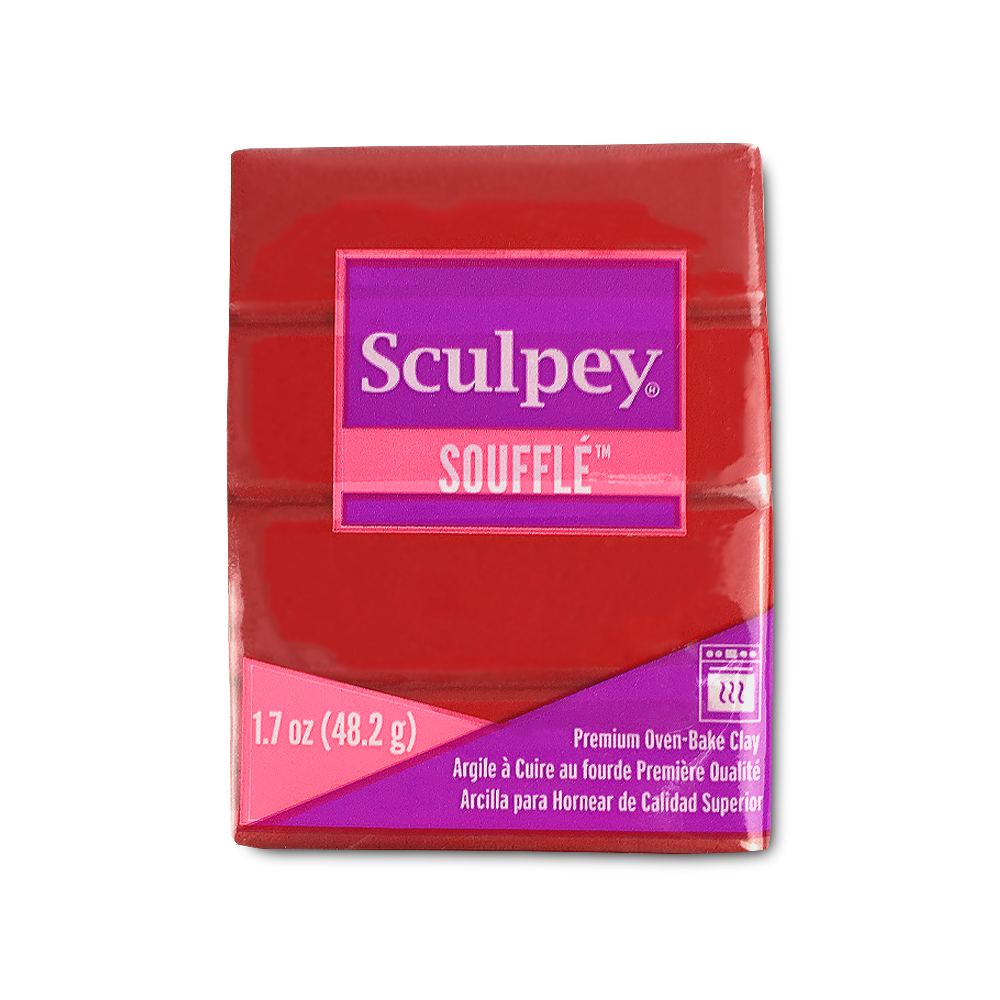 Sculpey Souffle Polymer Clay 48g - Cherry Pie