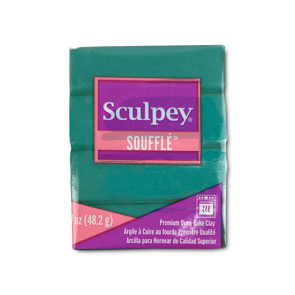 Sculpey Souffle Polymer Clay 48g - Sea Glass