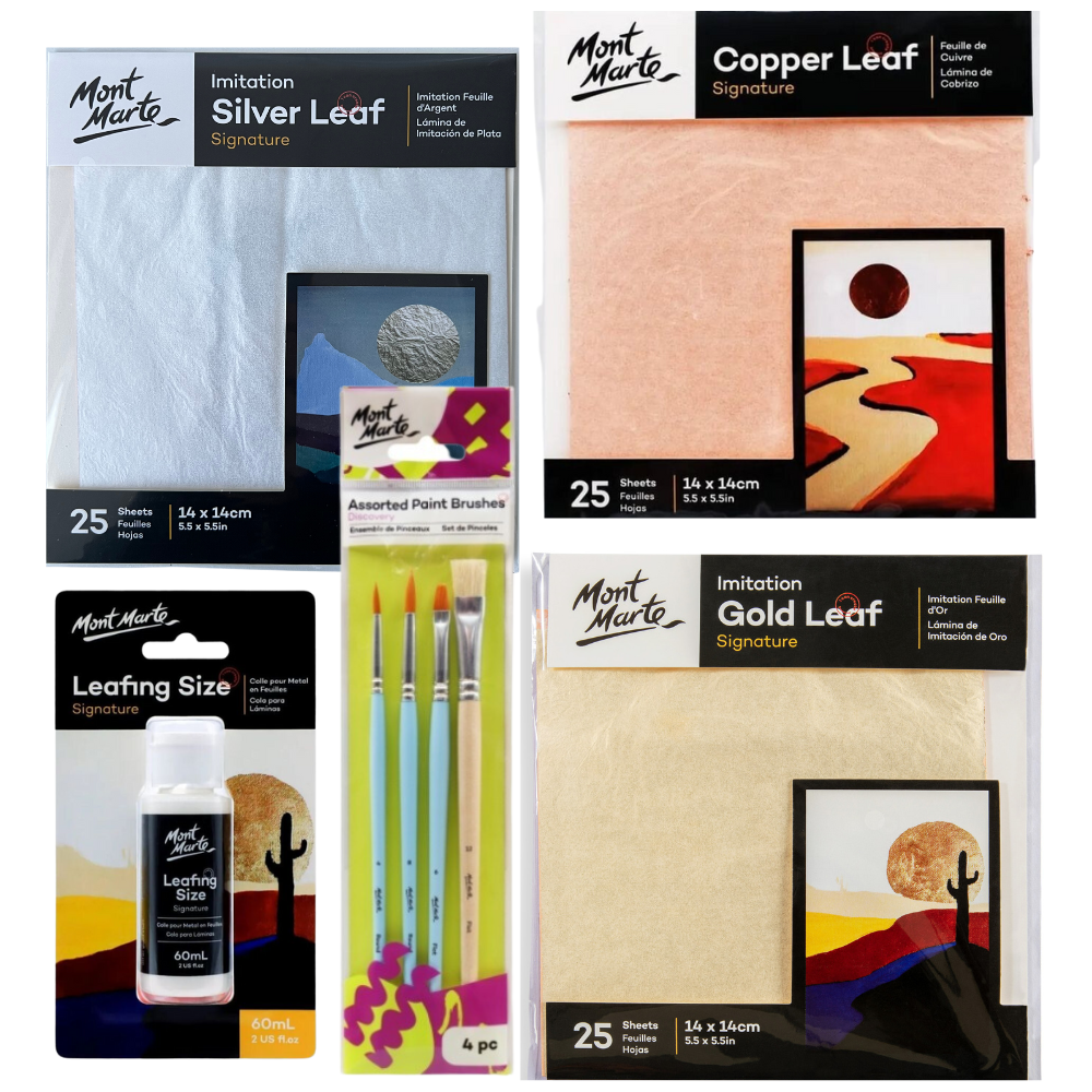 Standard Gold Leaf Kits & Silver Leaf Kits