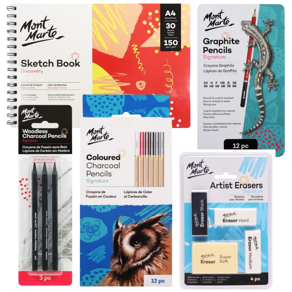  TAVOLOZZA Art Supplies 77 Pack Drawing & Sketching Art