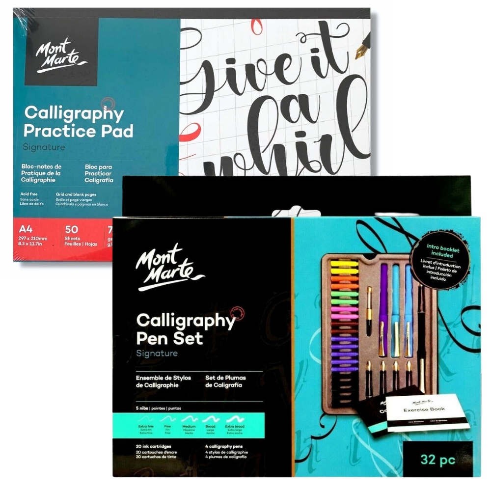 Calligraphy Kit: A Complete Lettering Kit for Beginners [With