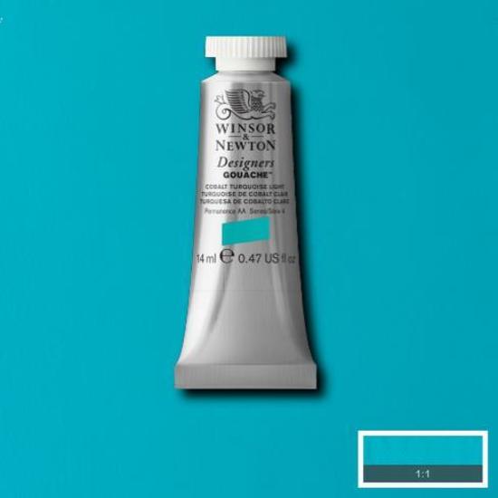 Winsor & Newton Designers' Gouache Colour 14ml S4 - Cobalt Turquoise Light