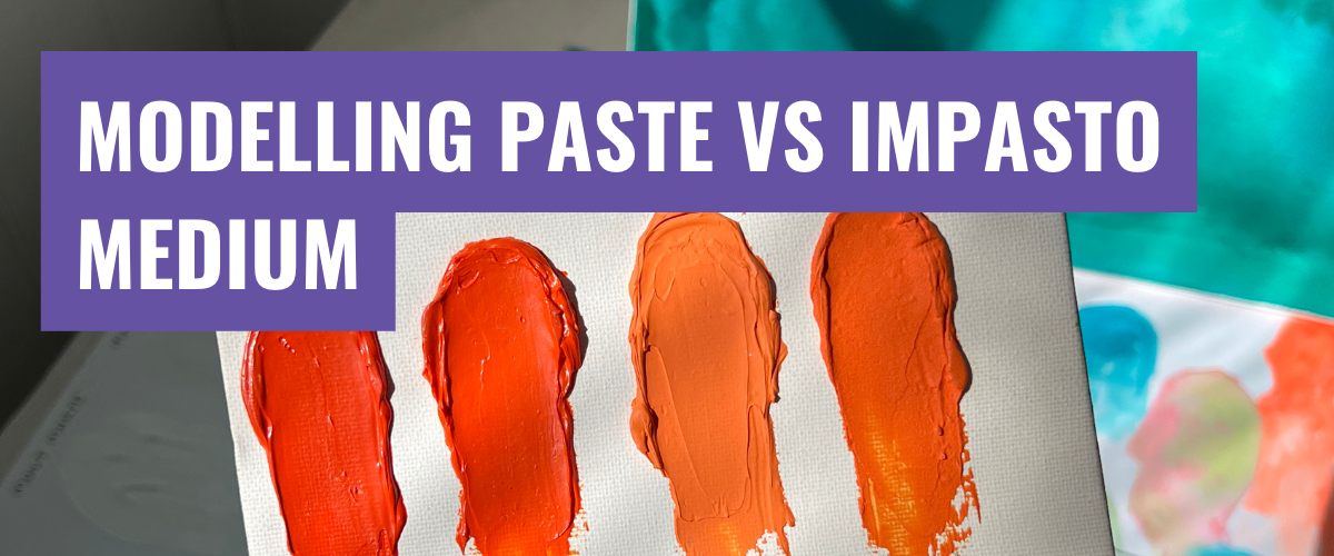 Modelling Paste vs Impasto