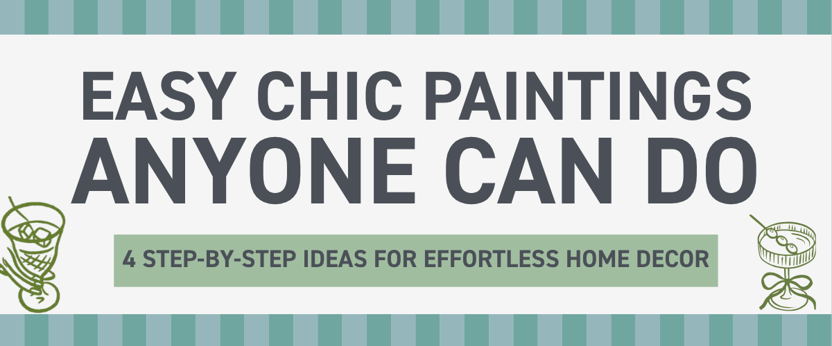  Easy painting ideas for beginners featuring chic DIY canvas art and textured home décor inspiration