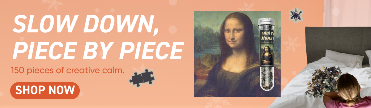 Art Piece 150-piece jigsaw puzzles featuring famous artworks, a relaxing screen-free activity
