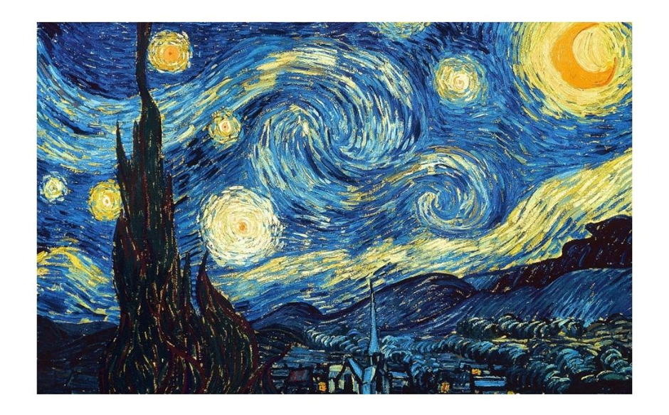 Van Gogh Inspired Colored Pencil Art Gift Set - 'Van Gogh Colors