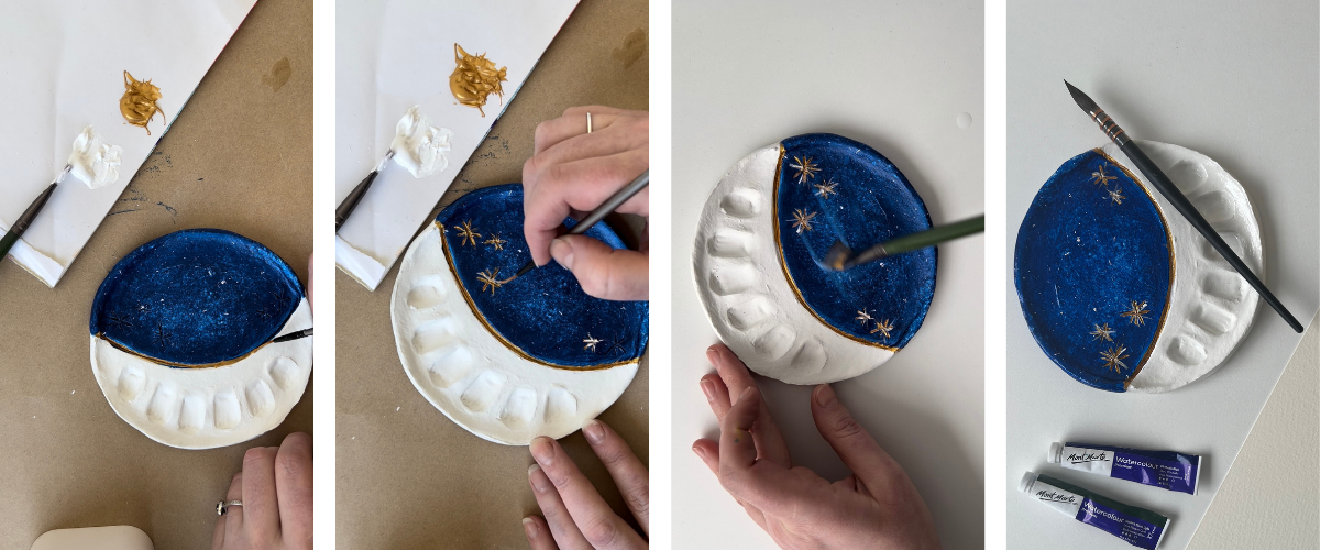 Art Shed Blog Sculpting and Modelling DIY Celestial Air Dry Clay