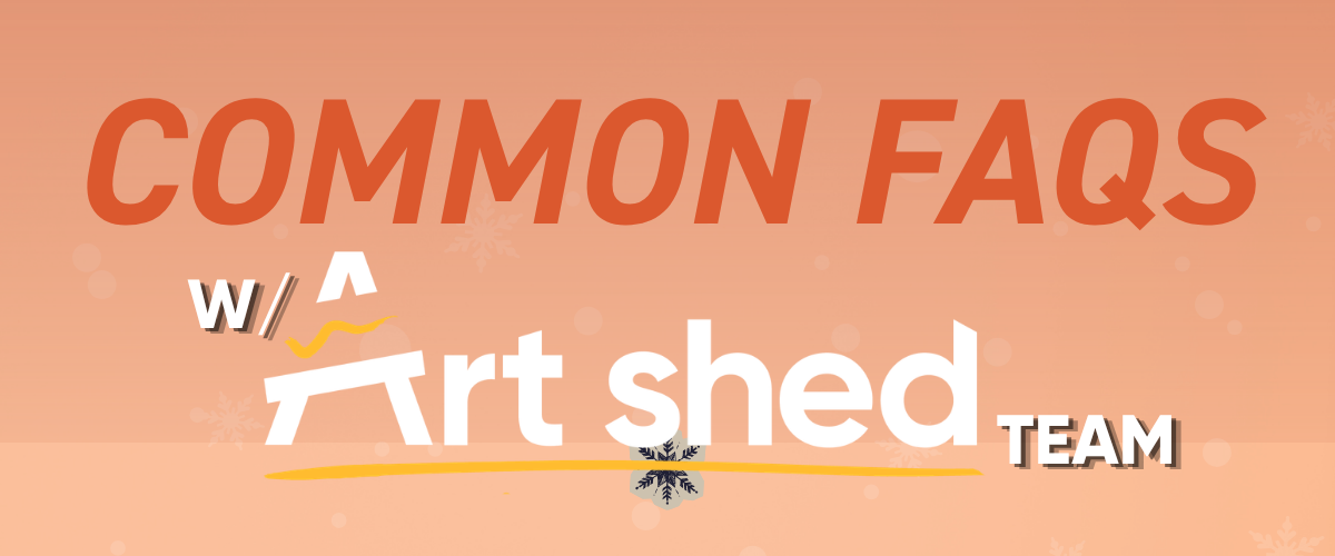 Common winter craft questions answered by the Art Shed team