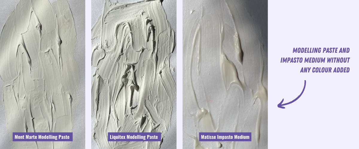 Modelling Paste vs Impasto