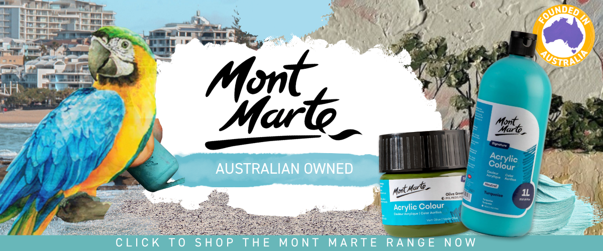 Mont Marte art supplies — Australian owned, Brisbane based