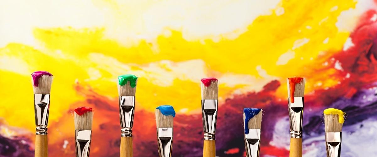 An Artist's Guide to Oil Painting Brushes and the Paintbrush Types