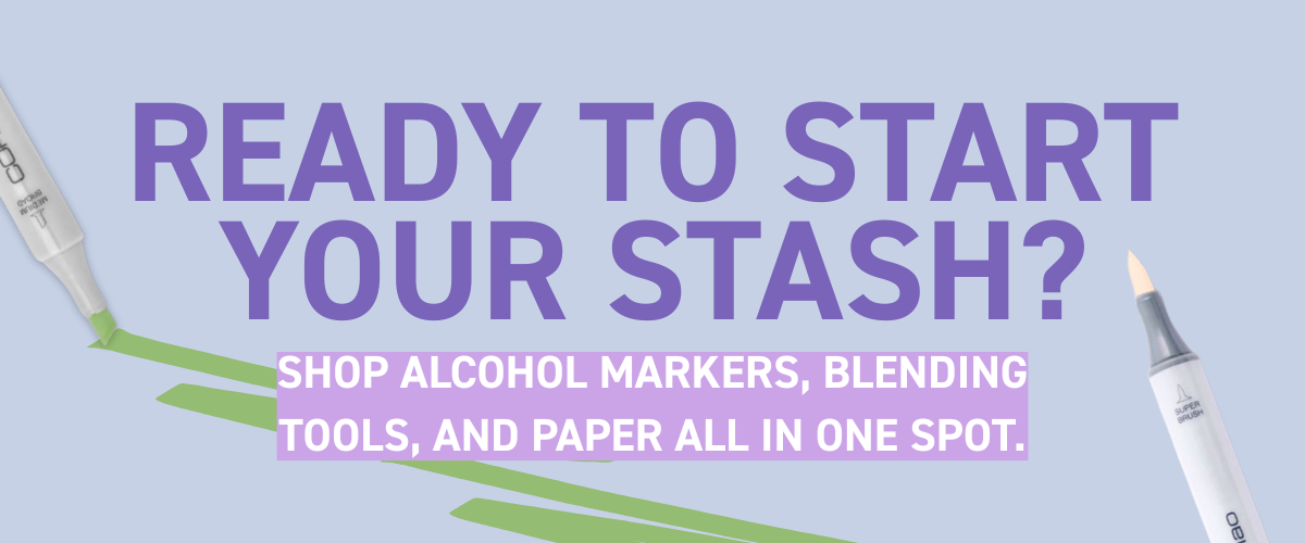 Shop alcohol markers and art supplies online at Art Shed
