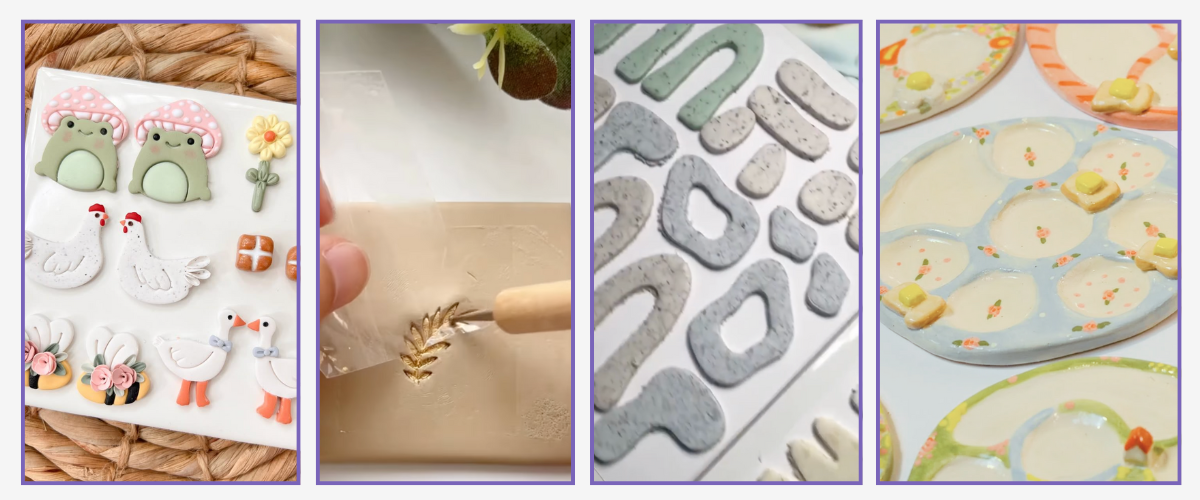 Beginner Clay Project Inspiration & Miniature Ideas