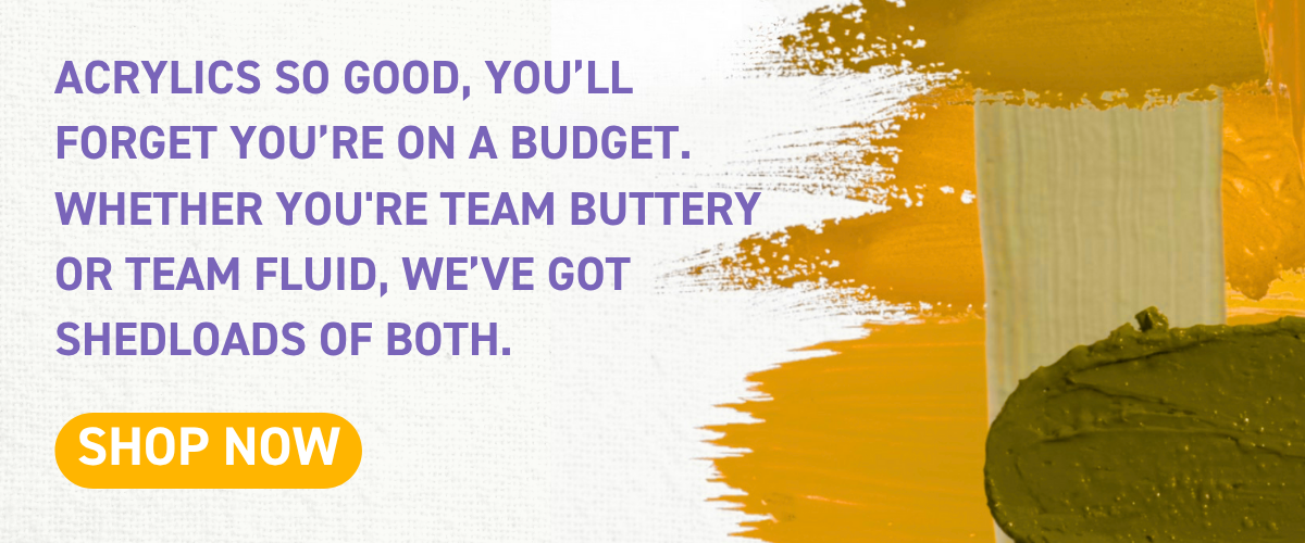 Shop professional and student acrylic paints online at Art Shed – explore top brands like Mont Marte, Matisse, and Liquitex for every art style and budget.