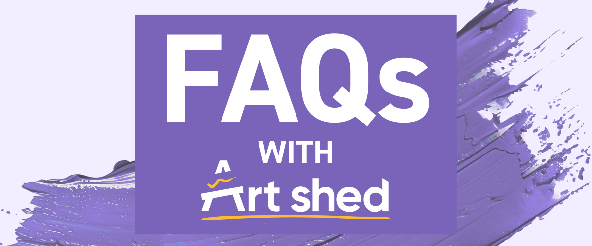 Acrylic paint transparency FAQs banner covering opacity, layering, and paint selection