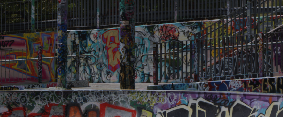  Art Shed street art collection featuring urban art supplies, paint and creative tools