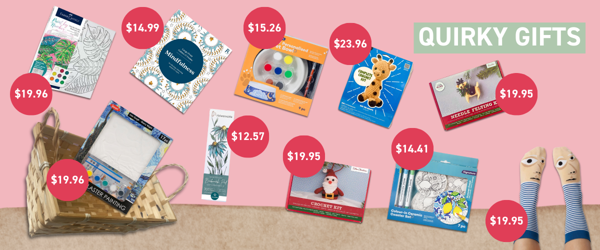 Fun, unexpected art gifts under $25 perfect for quirky and hard-to-shop-for artists