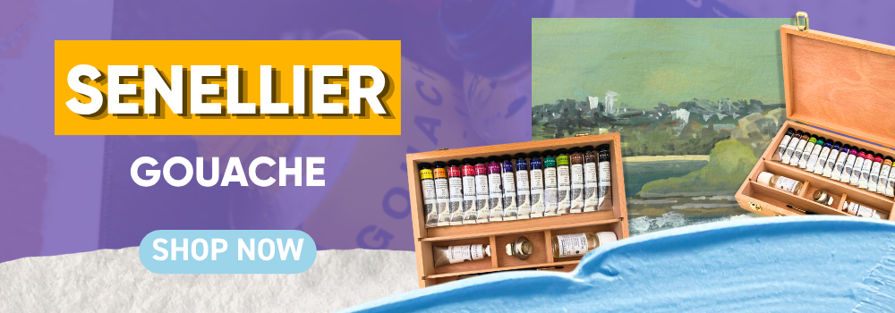 Sennelier La Gouache — French artist grade luxury gouache paint with rich buttery consistency, Art Shed Australia
