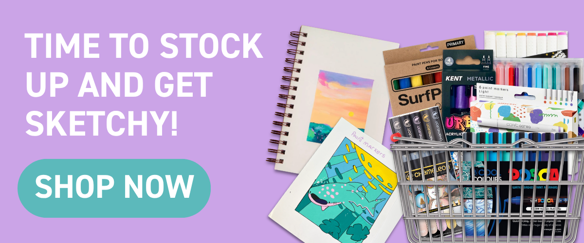 Shop alcohol markers, paint pens and brush pens online at Art Shed Australia